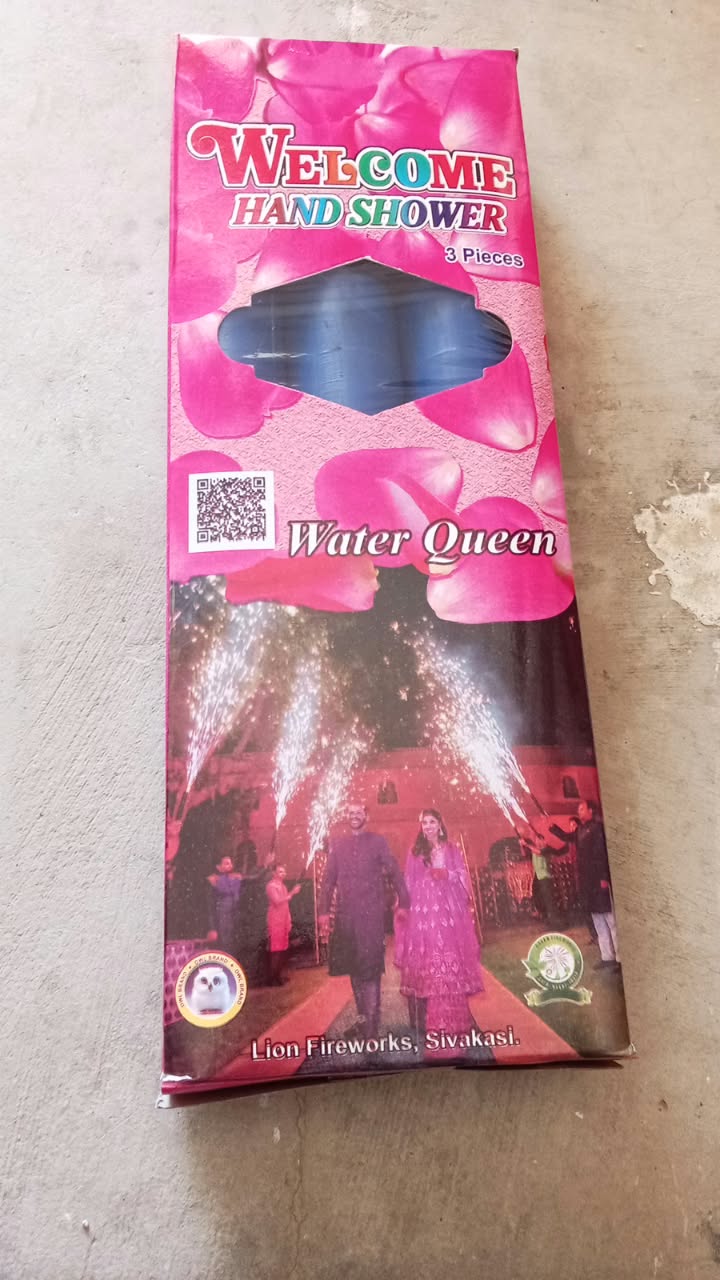 Welcome Hand Showers (Water Proof) (3 Pcs)